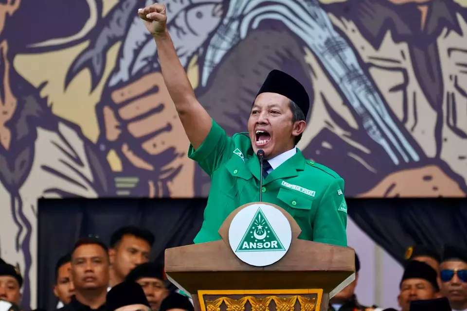 Addin Jauharudin, Kader Jawa Barat Resmi Nahkodai GP Ansor Gantikan Gus Yaqut